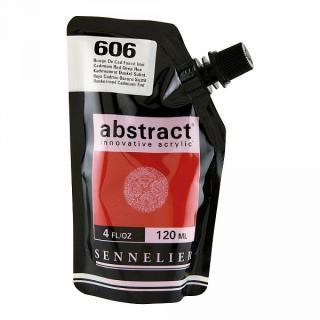 Abstract - Sennelier 120 ml odstín: 10. Cad.Red Deep Hue, 606