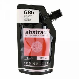 Abstract - Sennelier 120 ml odstín: 11. Primary Red, 686