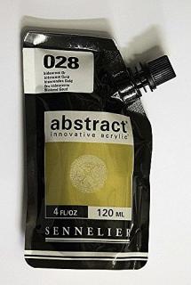 Abstract - Sennelier 120 ml odstín: 38. Iridecent Gold, 028