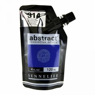 Abstract - Sennelier 120 ml odstín: 55. Ultramarine Blue - lesklé, 314B