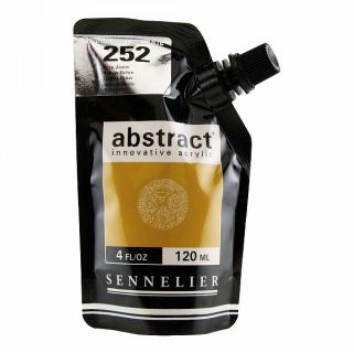 Abstract - Sennelier 120 ml odstín: 58. Yellow Ochre - lesklé, 252B