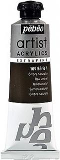 Acrylic Extra-Fine 37 ml, série 1 (11 odstínů) Barva: 04. Raw umber