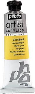 Acrylic Extra-Fine 37 ml, série 2 (24 odstínů) Barva: 05. Naples yellow