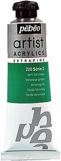 Acrylic Extra-Fine 37 ml, série 2 (24 odstínů) Barva: 07. Veronese green