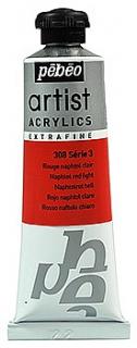 Acrylic Extra-Fine 37 ml, série 3 (33 odstínů) Barva: 08. Light naphtol red