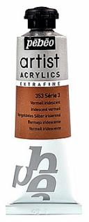 Acrylic Extra-Fine 37 ml, série 3 (33 odstínů) Barva: 19. Iridescent vermeil
