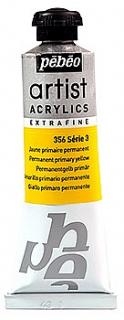 Acrylic Extra-Fine 37 ml, série 3 (33 odstínů) Barva: 22. Permanent primary yellow