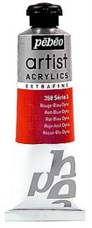 Acrylic Extra-Fine 37 ml, série 3 (33 odstínů) Barva: 24. Red-Blue Dyna