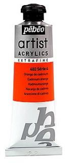 Acrylic Extra-Fine 37 ml, série 4 (7 odstínů) Barva: 02. Cadmium orange