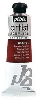 Acrylic Extra-Fine 37 ml, série 4 (7 odstínů) Barva: 03. Alizarin crimson