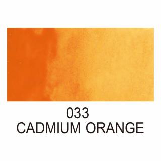 Akvarelové barvy Gansai Tambi -full pan- jednotlivě 49 odstínů Barva: 06. Cadmium Orange