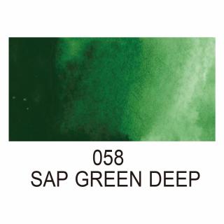 Akvarelové barvy Gansai Tambi -full pan- jednotlivě 49 odstínů Barva: 27. Sap Green Deep