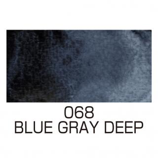 Akvarelové barvy Gansai Tambi -full pan- jednotlivě 49 odstínů Barva: 46. Blue gray deep