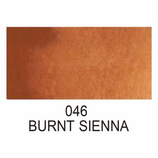 Akvarelové barvy Gansai Tambi -full pan- jednotlivě Barva: 17. Burnt Sienna