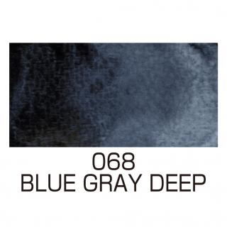 Akvarelové barvy Gansai Tambi -full pan- jednotlivě Barva: 46. Blue gray deep