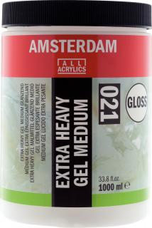 Amsterdam Extra Heavy Gel - lesklé médium  1000 ml