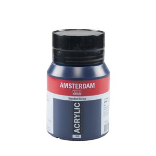 Amsterdam Standard Serie 500ml odstín: 47. 566, Prussian blue (phth.)