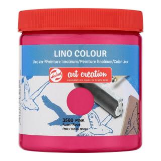 Barva pro linoryt 250 ml Barva: růžová