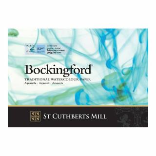 Bockingford skicák za studena lisovaný (12 listů, 300 g) rozměr: A4