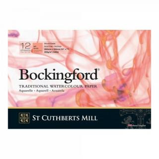 Bockingford skicák za tepla lisovaný (12 listů, 300 g) rozměr: 26x18 cm