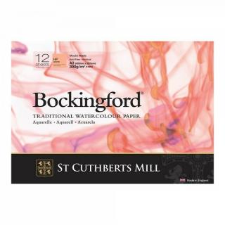 Bockingford skicák za tepla lisovaný (12 listů, 300 g) rozměr: A3