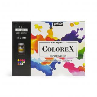 Colorex sada inkoustů počet ks: 12x20 ml