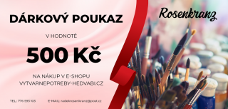 Dárkový voucher v hodnotě 500 Kč