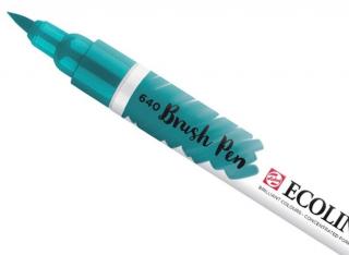 ECOLINE Brush Pen - jednotlivě Barva: 28. Bluish Green 640