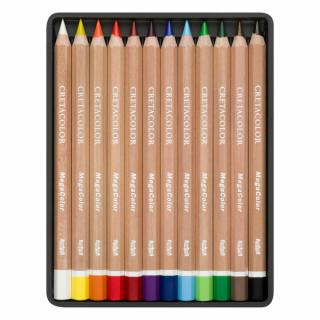 Mega Colored Pencils Cretacolor-sady počet ks: 12 ks