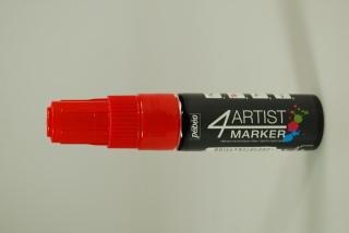 Olejový fix 4Artist Marker hrot 8 mm Barva: 01. červená
