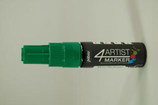 Olejový fix 4Artist Marker hrot 8 mm Barva: 04. tmavě zelená