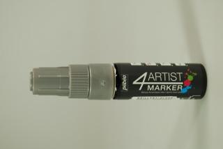 Olejový fix 4Artist Marker hrot 8 mm Barva: 07. stříbrná