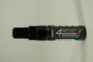 Olejový fix 4Artist Marker hrot 8 mm Barva: 08. černá