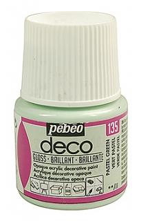 P.BO Déco lesklé 45 ml - 39 odstínů Barva: 23. Pastel Green