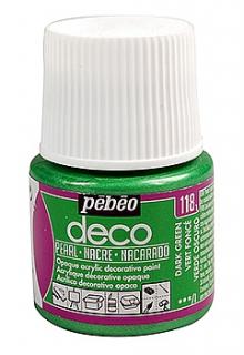 P.BO Déco perleťové 45 ml Barva: 16. Dark Green Pearl