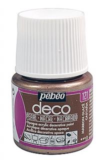 P.BO Déco perleťové 45 ml Barva: 21. Marron Glace Pearl