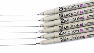 Pigma Micron- black průměr: 02 = 0,3mm