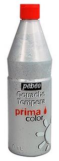 Primacolor tekutá tempera 1000 ml Barva: 22. Metalic Silver