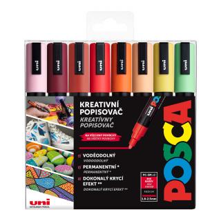Sada akrylových fixů Posca PC-5M počet ks: 8 ks Summer