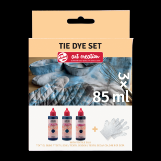 Sada barev pro batikování tmavé odstíny 3x85ml