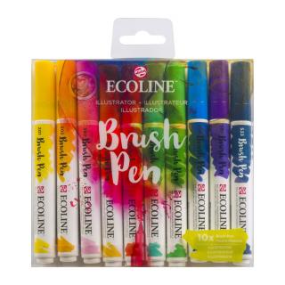 Sada Ecoline Brush pen - 10ks Barva: Fashion odstíny