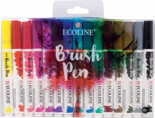 Sada Ecoline Brush pen - 15ks