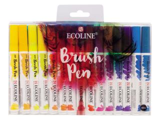 Sada Ecoline Brush pen - 30ks odstíny: 01. základní