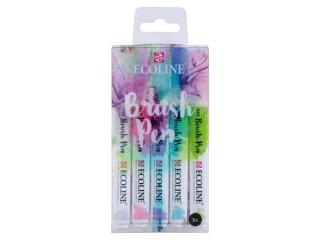 Sada Ecoline Brush pen - 5 ks Barva: 08. pastel