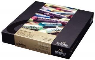 Sada měkkých pastelů Rembrandt 60 celých+60 polovičních
