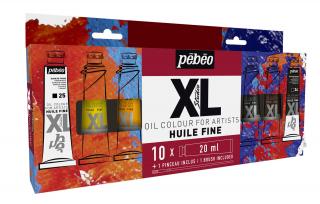 Sada olejových barev Studio XL - Pebeo počet ks: 10x20 ml + štětec