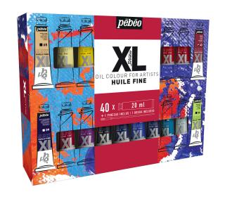 Sada olejových barev Studio XL - Pebeo počet ks: 40x20 ml