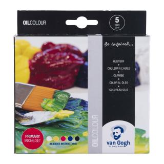 Sada olejových barev Van Gogh základní - 5X20ml
