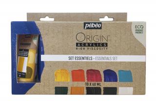 Sada Origin Acrylics počet ks: 10x60 ml essential