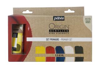 Sada Origin Acrylics počet ks: 5x60 ml základní